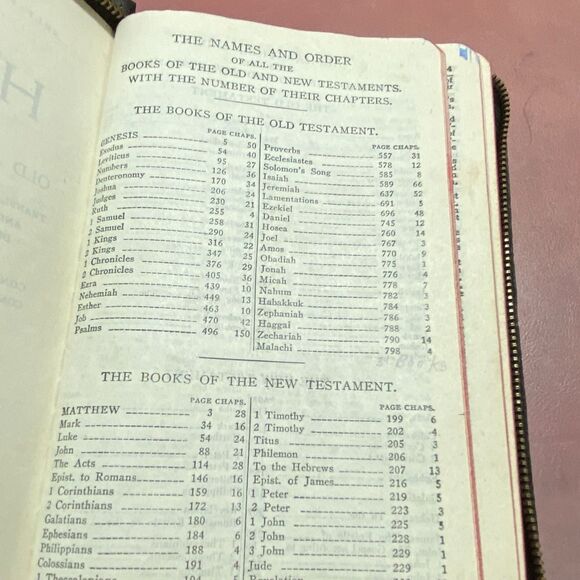 Holy Bible Illustrated King James Version World Publishing w/ Zipper Cross READ - Picture 16 of 16